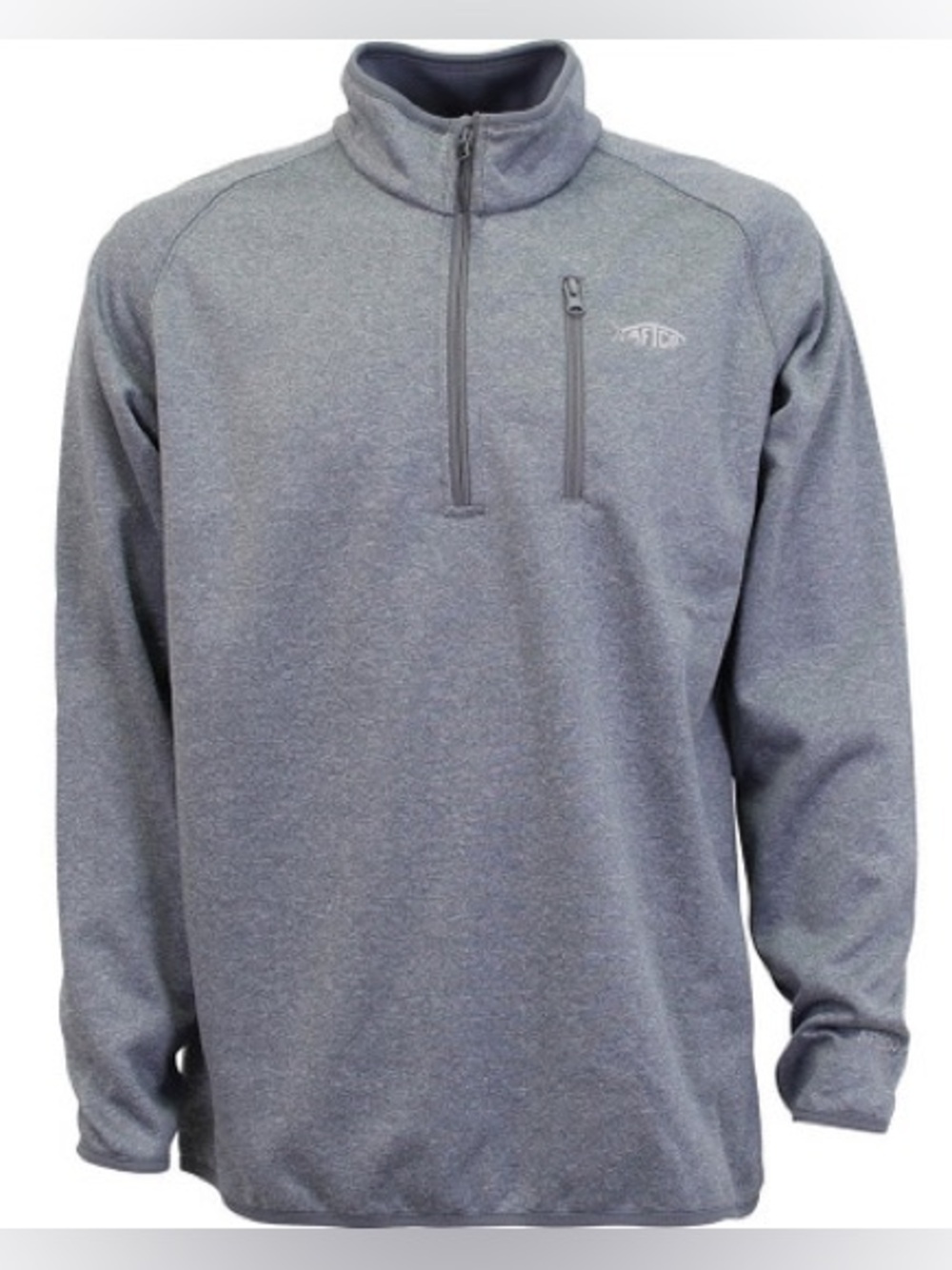 AFTCO Vista Performance 1/4 Zip Pullover Gray Heather XL